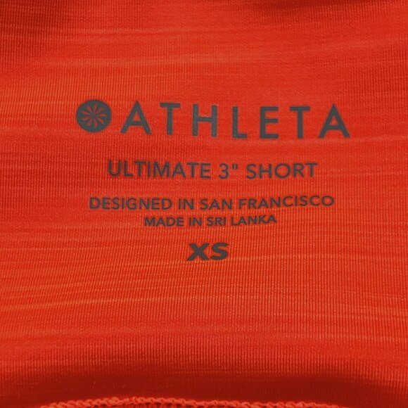 Athleta Ultimate 3" Short High-Rise Waistband Rare Supersonic Size XS - NWOT - Picture 4 of 6